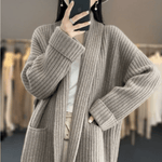 Cardigan Long pour Femmes en Polyester - Emilia Lane