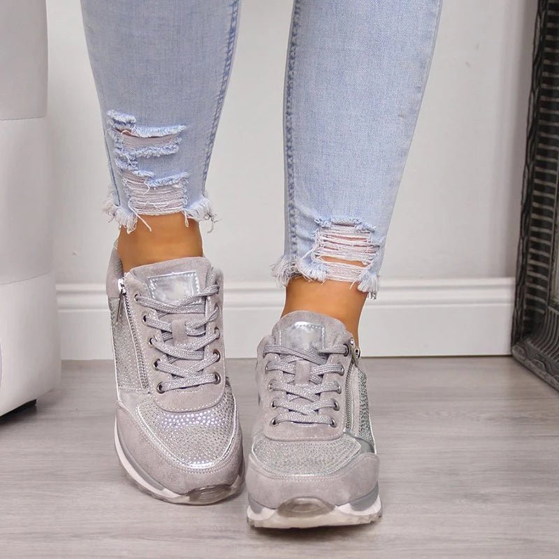 Chaussures à Enfiler Confortables en Cuir pour Femmes - Emilia Lane