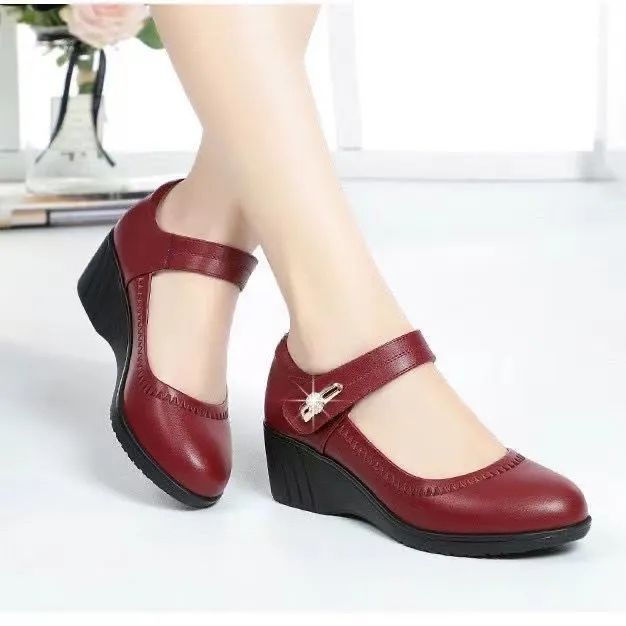 Chaussures à talons en cuir doux pour femmes - Emilia Lane