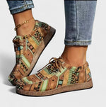 Chaussures Basses Confort en Toile pour Femmes - Emilia Lane