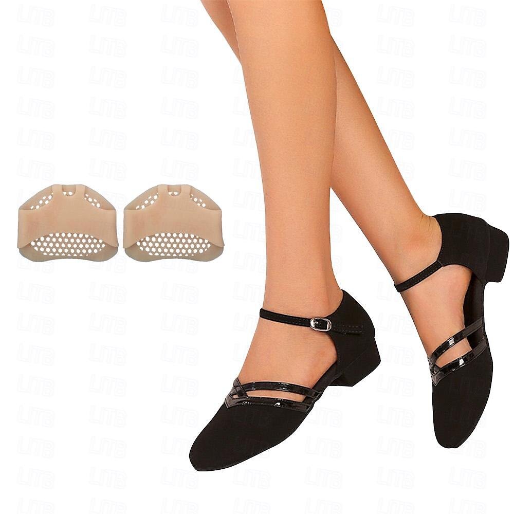 Chaussures de Danse à Talon Bas en Suédine pour Femmes - Emilia Lane