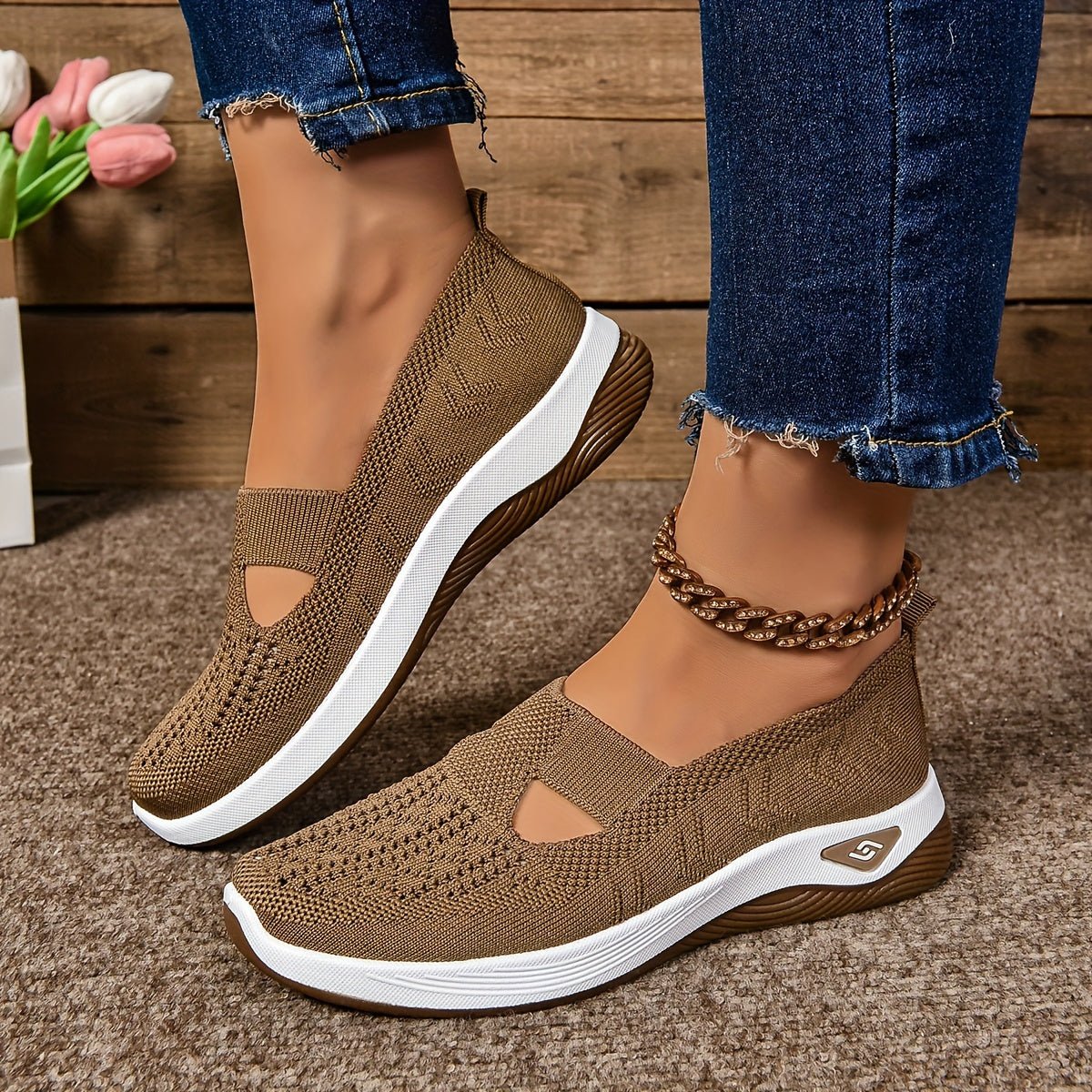Chaussures Respirantes en Toile pour Femmes - Emilia Lane