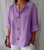 Loose Linen Shirt for Women