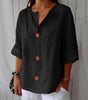Loose Linen Shirt for Women