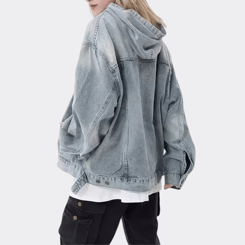 Chemise en Denim à Capuche pour Femme - Emilia Lane