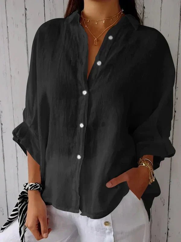 Chemise en Lin et Coton pour Femme - Emilia Lane