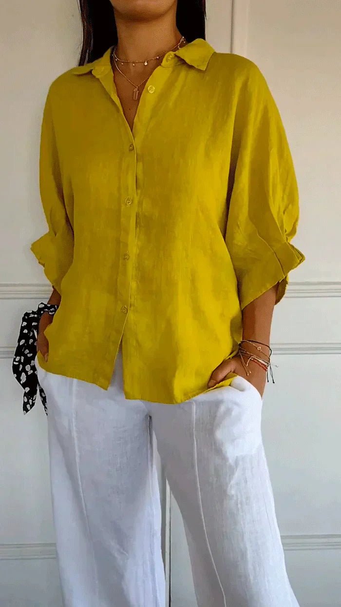 Chemise en Lin et Coton pour Femme - Emilia Lane