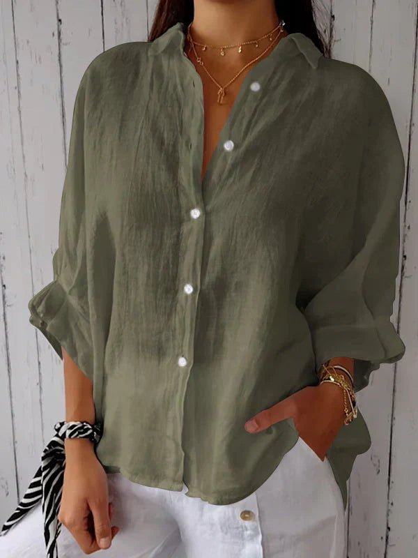 Chemise en Lin et Coton pour Femme - Emilia Lane