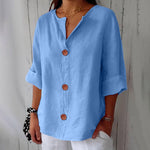 Chemise en Lin Large pour Femme - Emilia Lane
