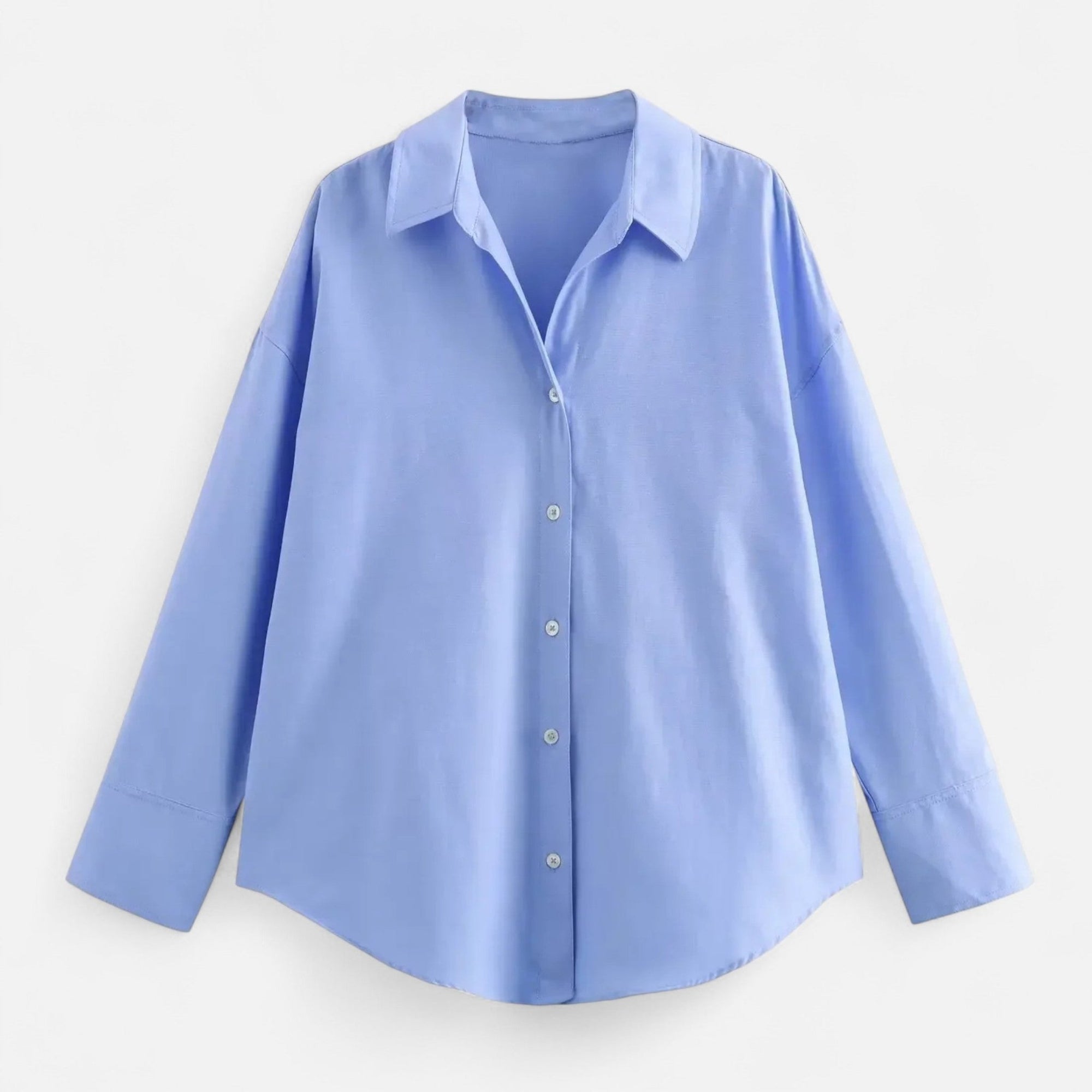 Chemise Oxford Femme à Manches Longues - Emilia Lane