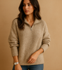 Half-Zip Sweater for Women