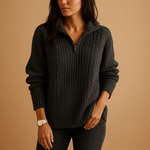 Half-Zip Sweater for Women