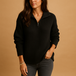 Half-Zip Sweater for Women