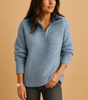 Half-Zip Sweater for Women