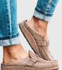 Clogs en Suède à Boucle pour Femmes - Emilia Lane
