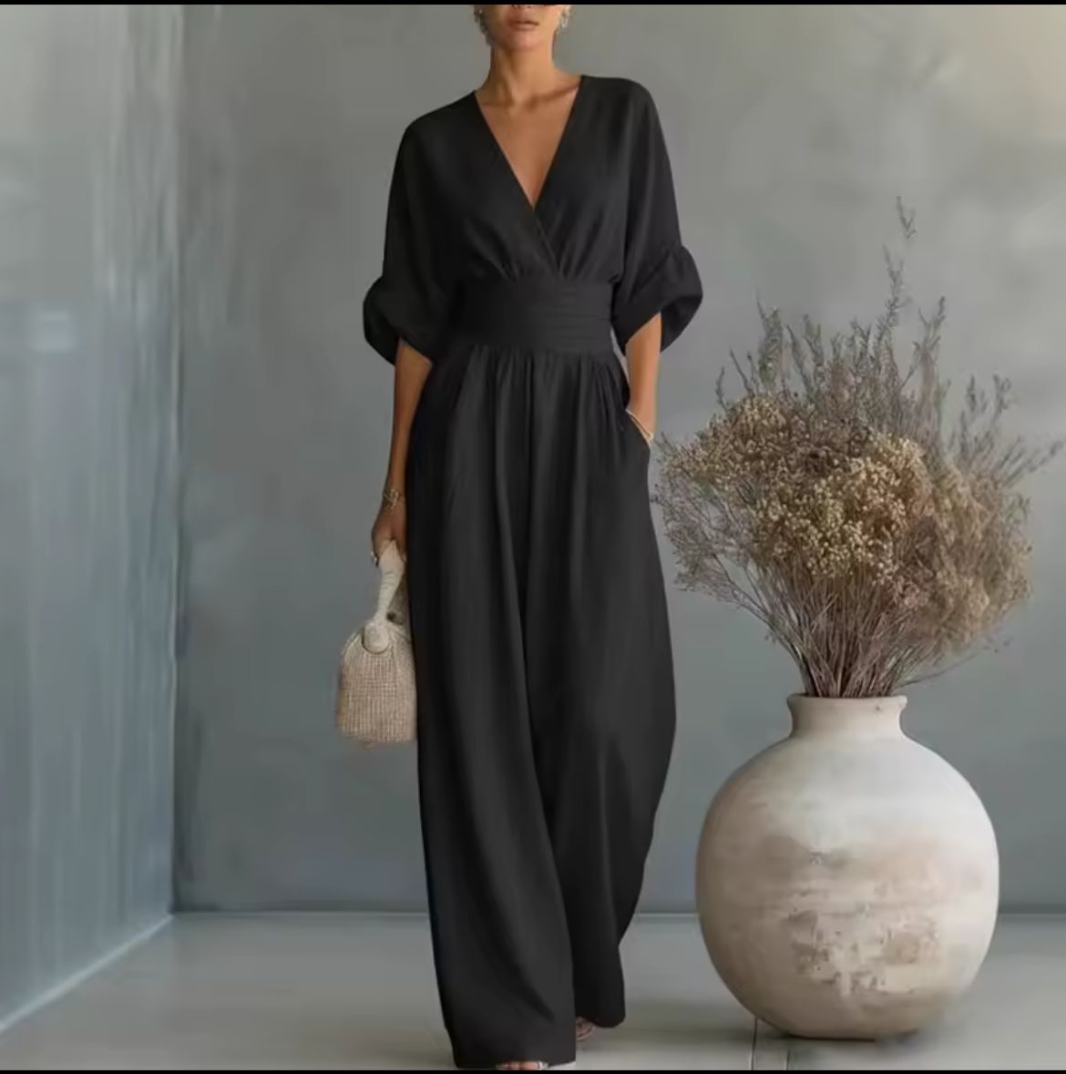 Elegant High-Waisted Jumpsuit for Women | Ideal for Everyday Wear