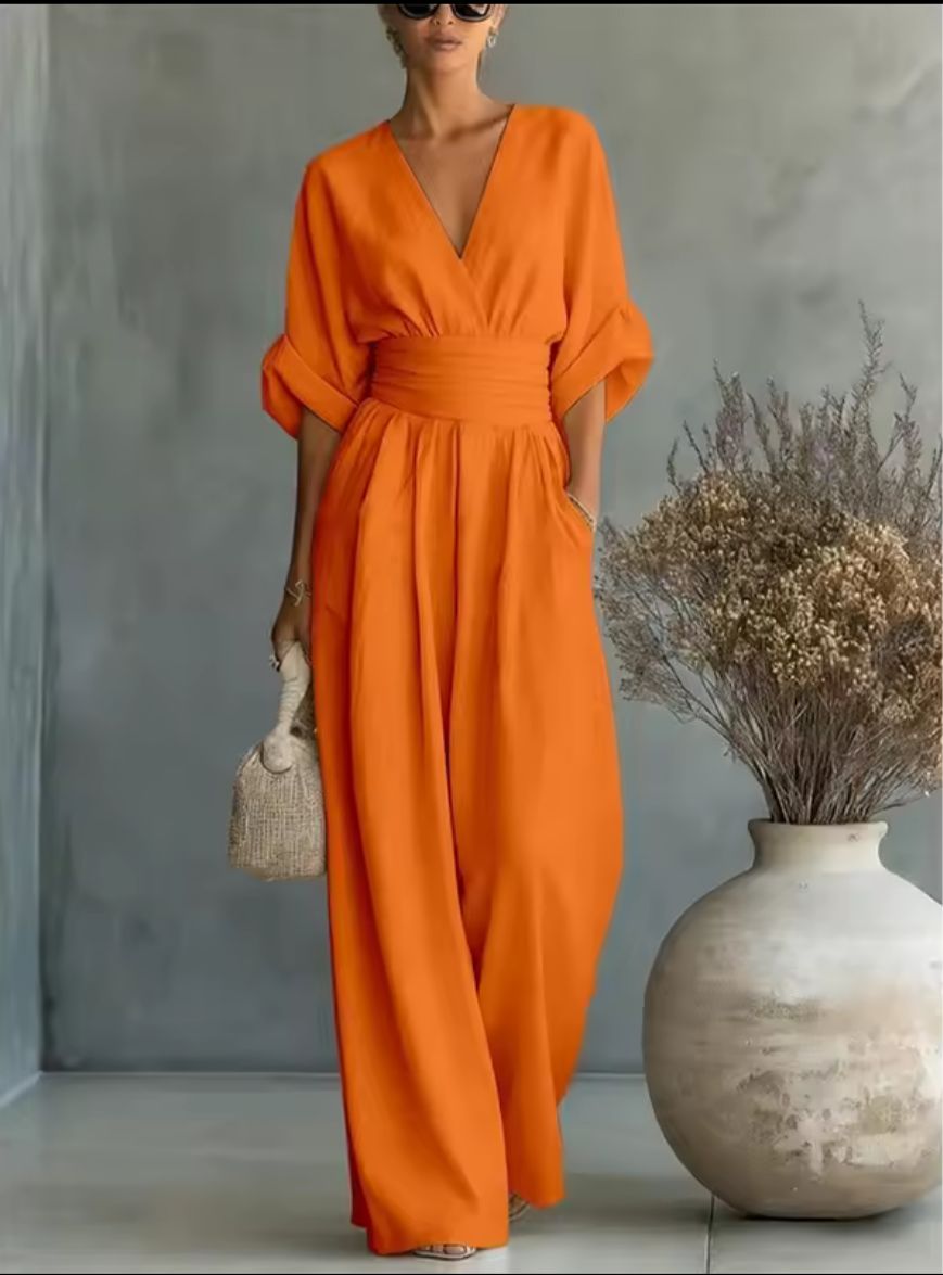 Combinaison Élegante à Taille Haute pour Femme | Idéale pour le Quotidien - Emilia Lane