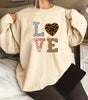 Leopard print sweatshirt for women
