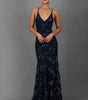 Sequin Long Dress with Straps and V-Neck for Women | Perfect for Going Out