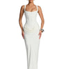 Fitted Long Sleeveless Dress for Women | Perfect for Evening Events