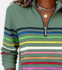 Striped sweater for women