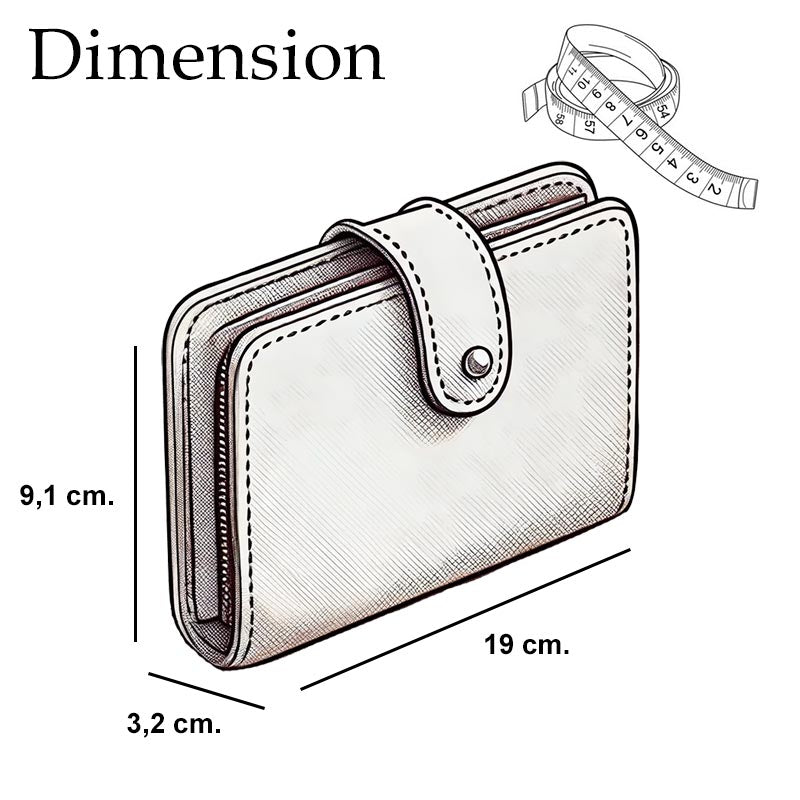 Elegant Multifunction Wallet for Women