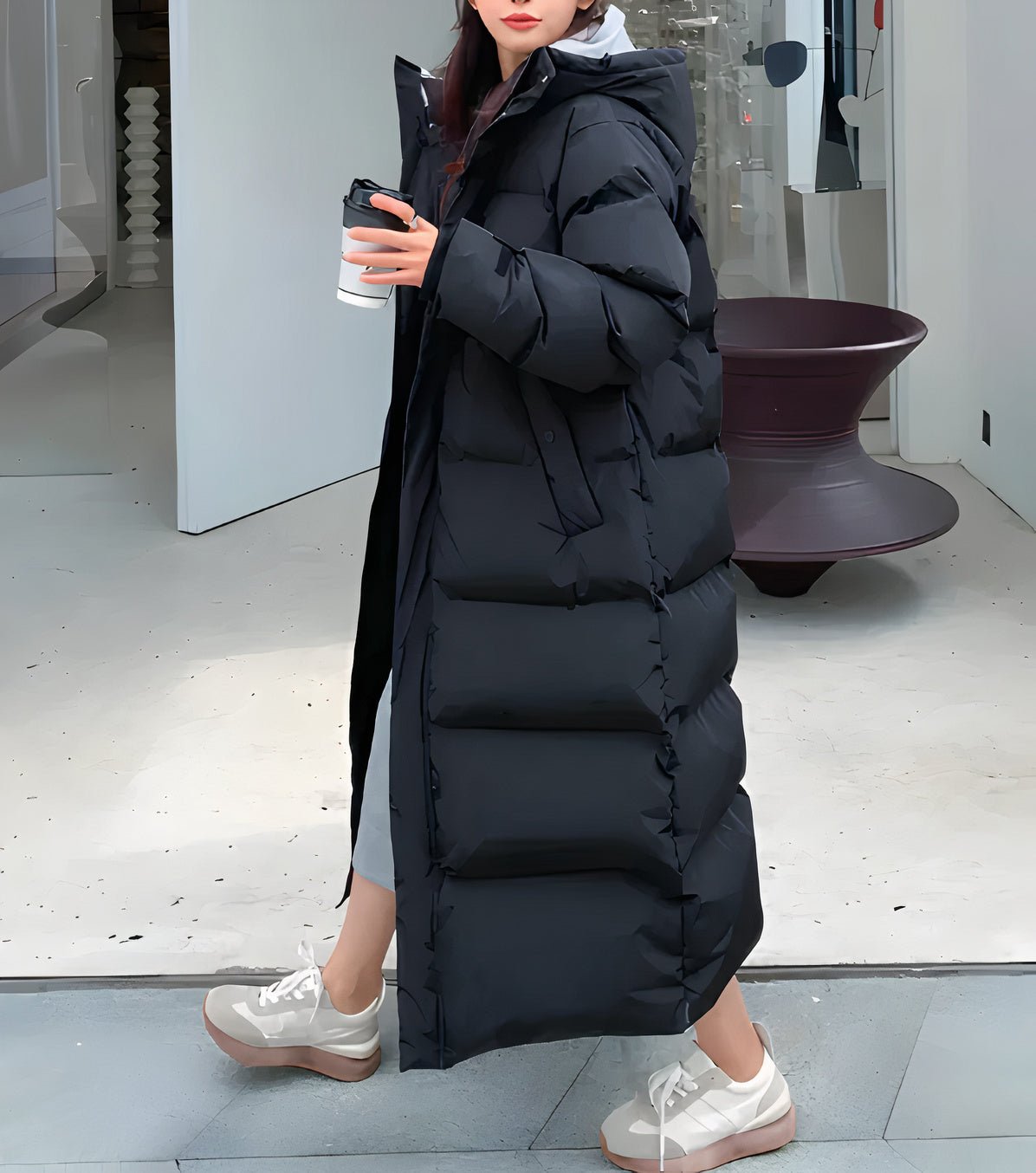 Doudoune longue Cathy pour Femmes - Emilia Lane