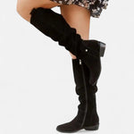Low-heeled ankle boots for women