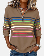 Striped sweater for women