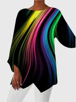 Long-Sleeve Butterfly Print Top for Women | Perfect for Everyday Wear