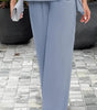 Elegant Two-Piece Set with Flutter Sleeves for Women | Ideal for Spring