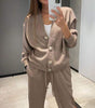 Ensemble Pantalon et Cardigan en Laine pour Femmes - Emilia Lane