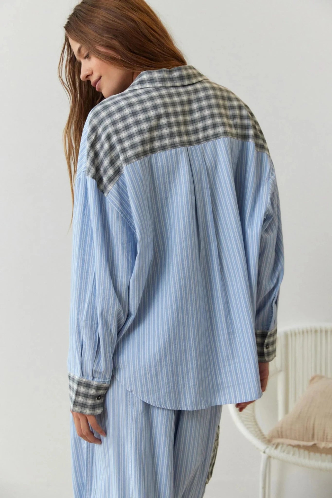 Ensemble Pyjama Pantalon Long en Polyester pour Femme - Emilia Lane