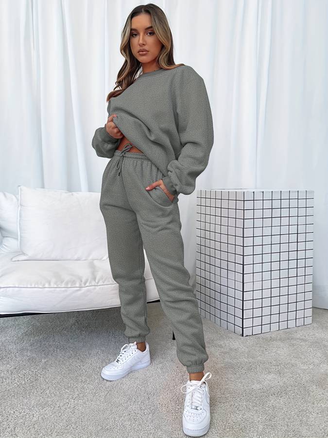 Ensemble Sweat et Pantalon Long Casual pour Femme - Emilia Lane