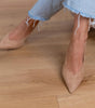 Escarpins Slingback Femme À Talon Aiguille Et Bout Pointu - Emilia Lane