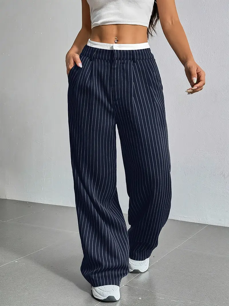 Pinstripe Pants for Women