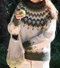 Winter Nordic Pattern Pullover for Women