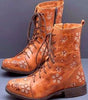 Retro Embroidered Boots for Women