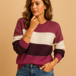Striped Sweater for Women