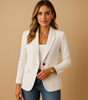 Classic Fitted Blazer for Women