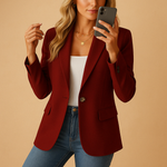 Classic Fitted Blazer for Women