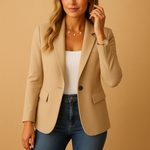 Classic Fitted Blazer for Women