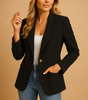 Classic Fitted Blazer for Women