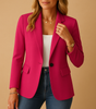 Classic Fitted Blazer for Women