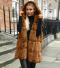 Gilet Douillet à Capuche pour Femmes - Emilia Lane