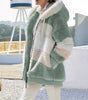 Oversized Fleece Hoodie Jacket for Women