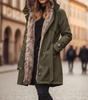 Women's Winter Parka with Faux Fur Lining for Women