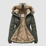 Hooded Padded Jacket for Women