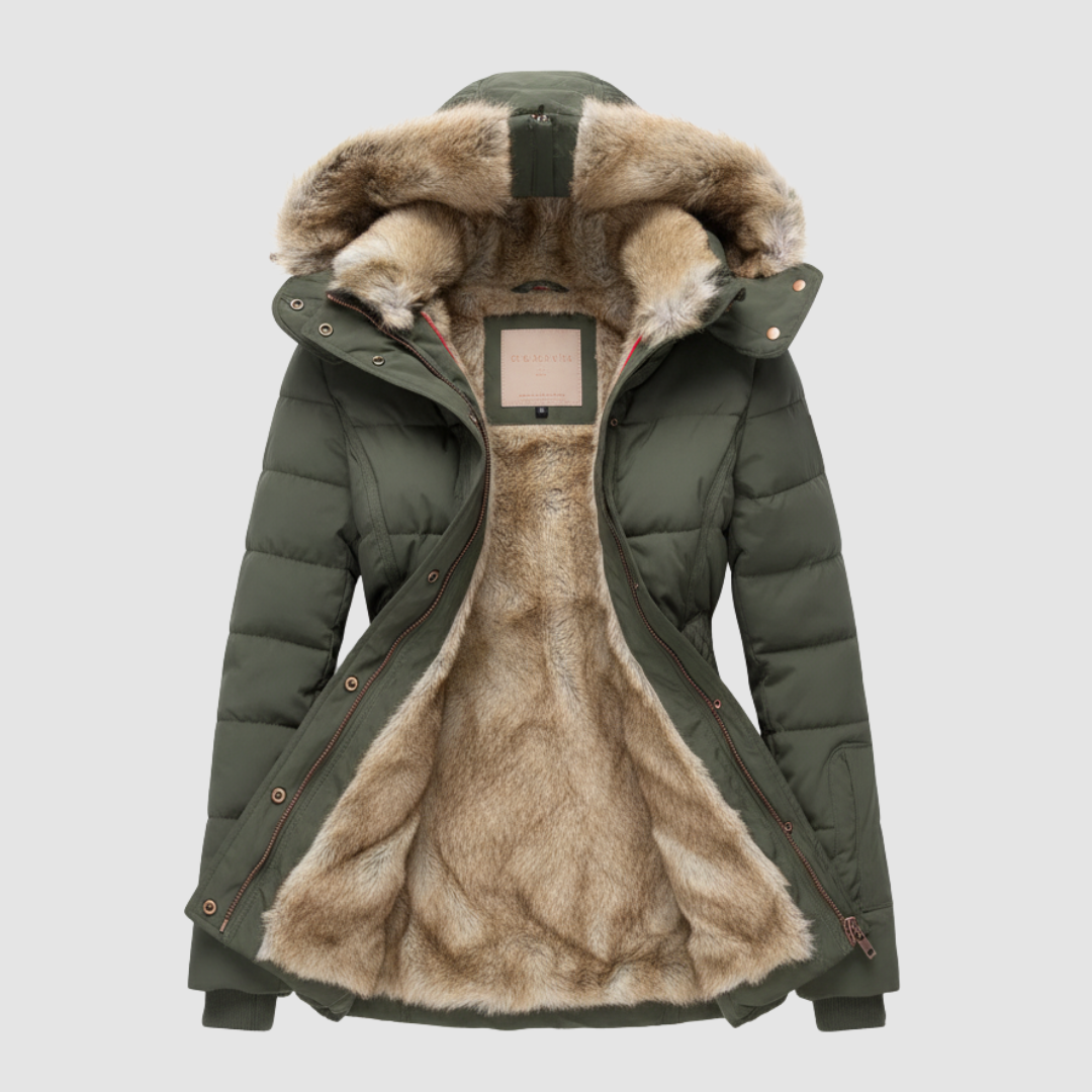 Hooded Padded Jacket for Women