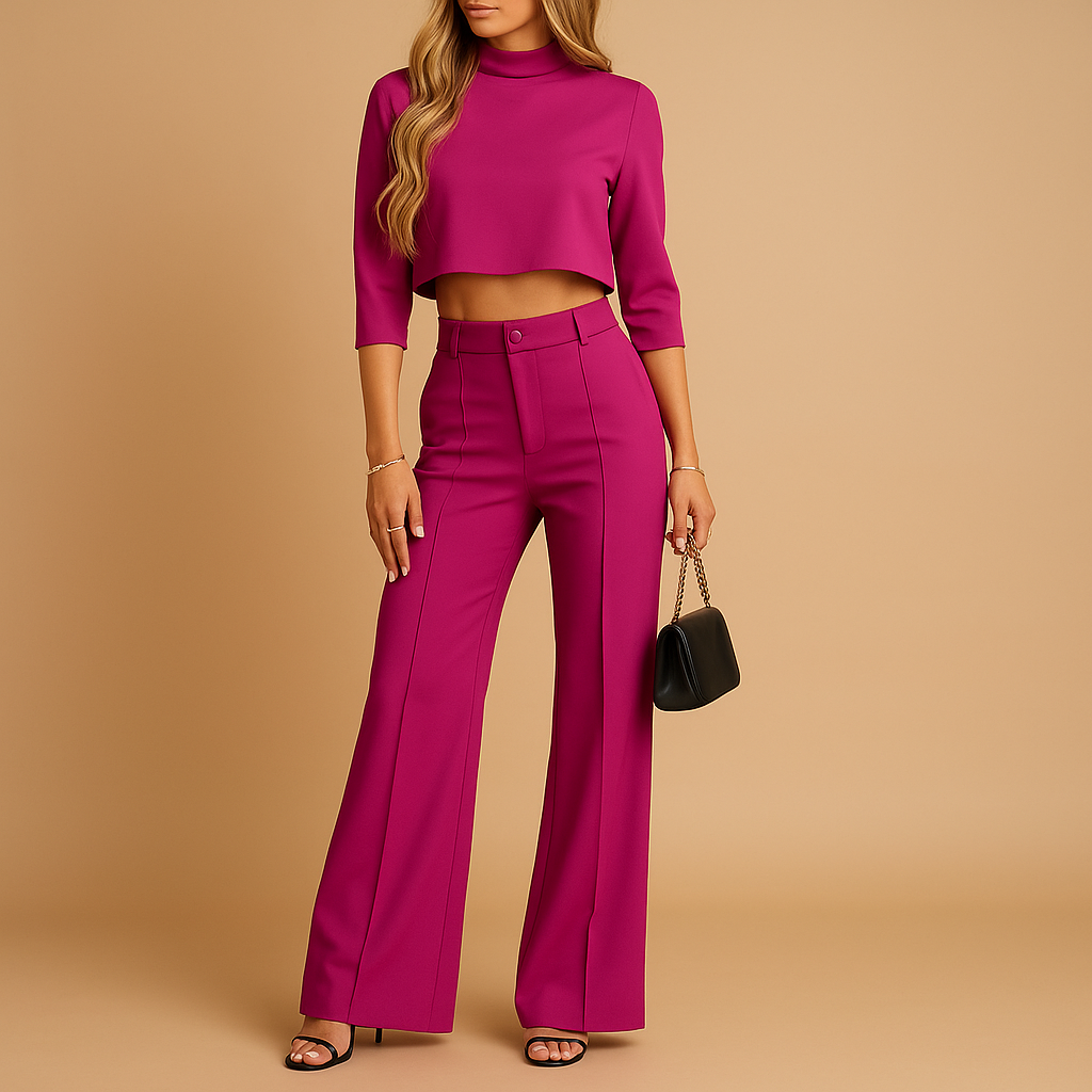 Women's Suit Top and Pants Set